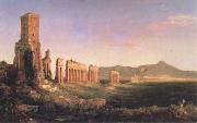 Thomas Cole Aqueduct near Rome (mk13) Sweden oil painting artist